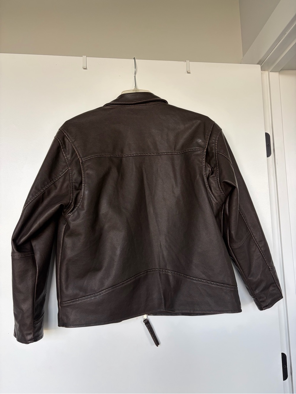 wild fable Dark Brown Leather Jacket - Picture 2 of 2